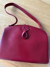 Waldybag Vintage 1963 Red Leather Handbag