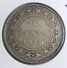 1870 Newfoundland 50 Cents — photo from another recent sale