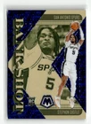 Stephon Castle 2024-25 Mosaic Basketball Bank Shot Fast Break Blue RC 61/85