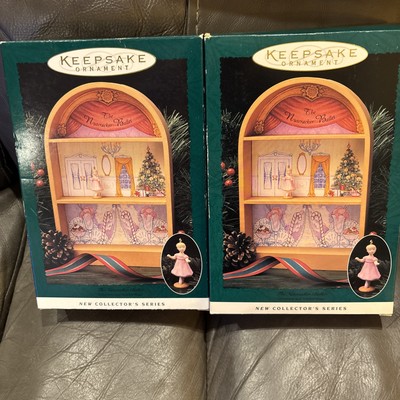 (2) Hallmark Keepsake The Nutcracker Ballet(1996) Display Stage open box