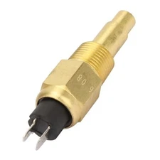 Engine Water Temp Sensor 3/8 NPT 3W 103 Brass Engine Water Temperature Sensor 