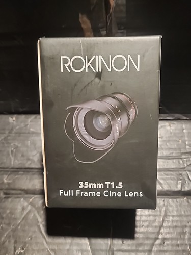 Rokinon Cine DS 35mm T1.5 AS IF UMC Full Frame Cine Lens f/ Canon EF- DS35M-C