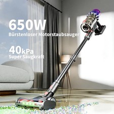 Stark kabelloser Akku Staubsauger 650W 40000Pa beutellos Handstaubsauger LUNAIR®