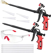 Spray Foam Gun 1 Pack Red (Read Description) Missing One Gun Nozzle
