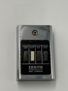 Vintage 1960s Zenith Space Command Four Push Button Retro TV Remote Control
