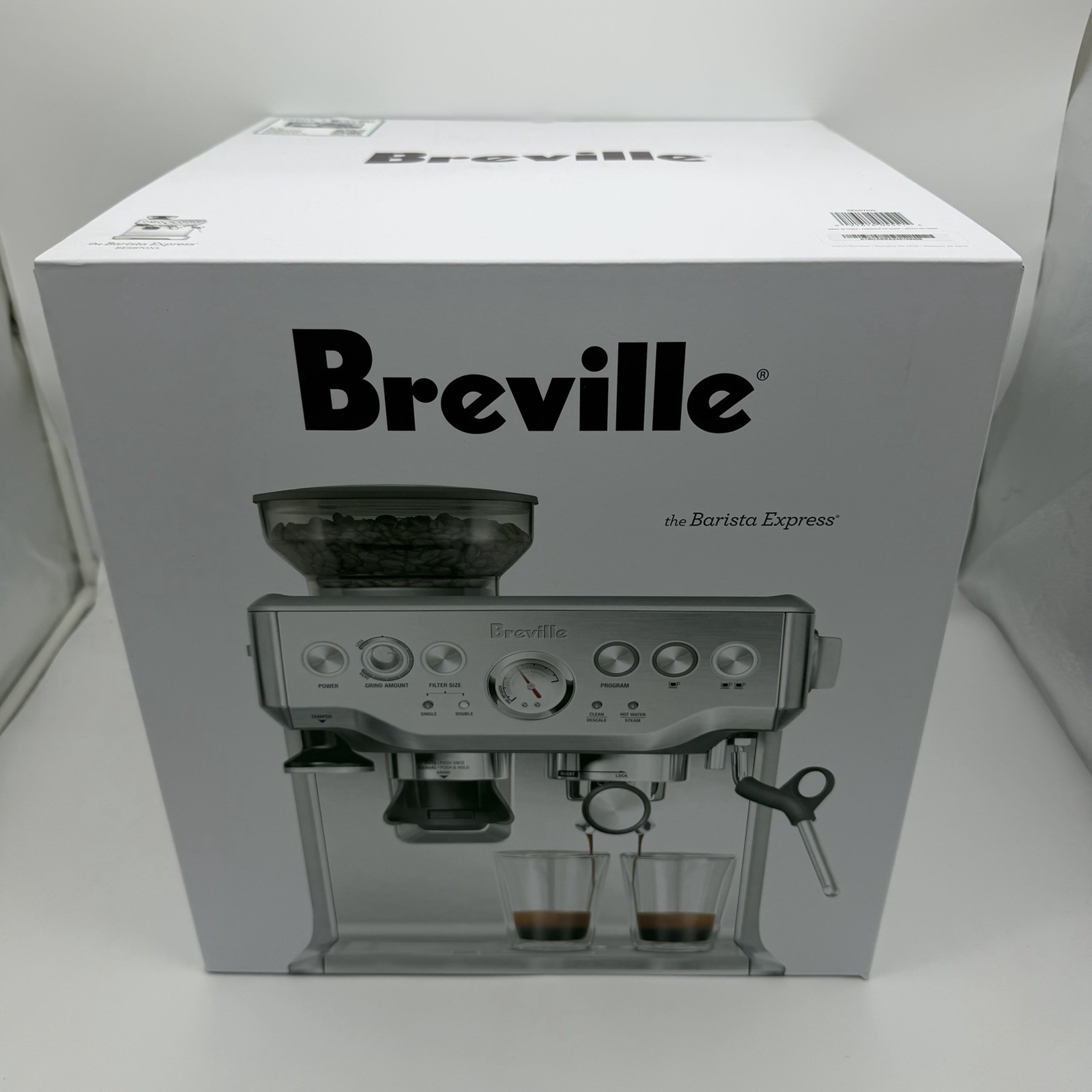 Breville the Barista Express Espresso Machine - Brushed Stainless Steel BES870XL