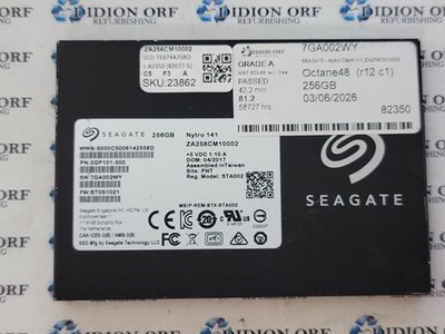 SEAGATE NYTRO 141 256GB 2.5'' SATA SSD ZA256CM10002, Grade A, SKU 23862