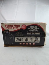 Pana-Vue Pana-Scan Portable Slide And Film Scanner/W Box See Pics NEW OPEN BOX