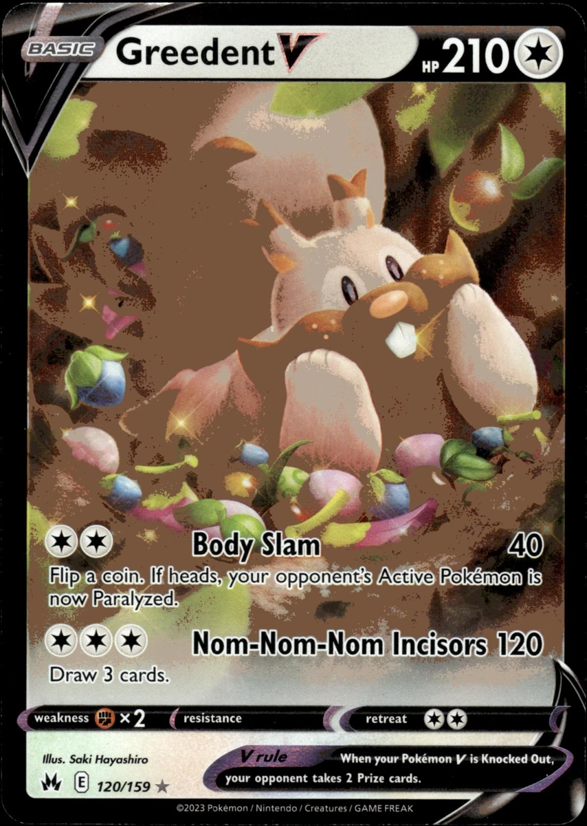25+ Greedent V Pokémon TCG Cards for sale | Updated Oct 2026