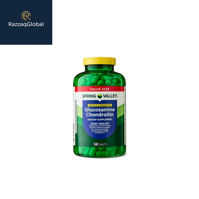 #ad Spring Valley Triple Strength Glucosamine Chondroitin 340 Tabs $46.89