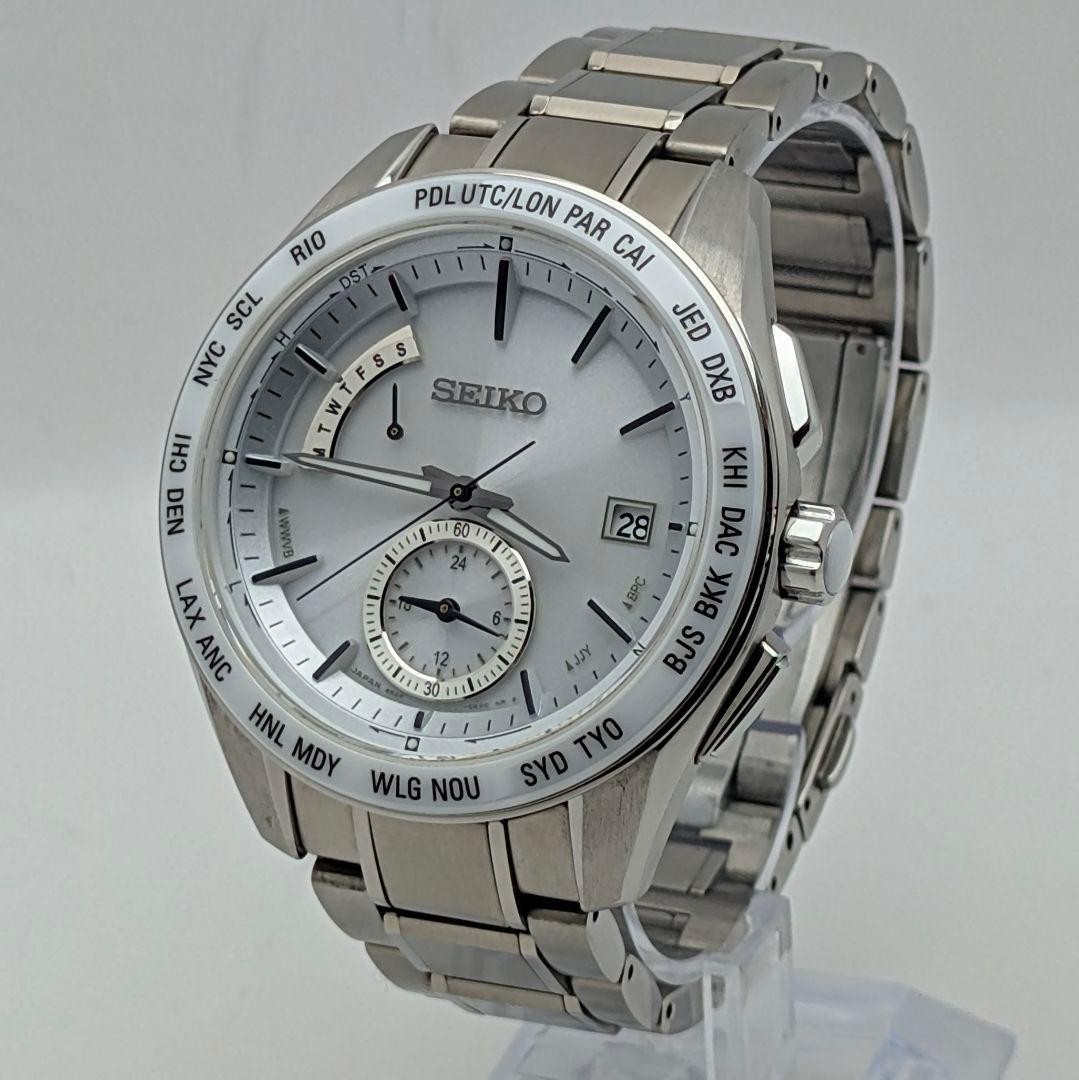 Excellent SEIKO BRIGHTZ Seiko Brightz Radio-Controlled Solar Watch View 3