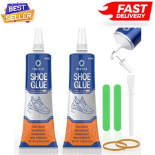 Shoe Glue Sole Repair Kit, Heavy Duty Shoe Adhesive, Waterproof, Flexible, Clear