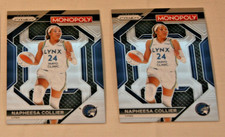 NAPHEESA COLLIER (2) RC 2024 WNBA PRIZM MONOPOLY #WNBA9 MINNESOTA LYNX