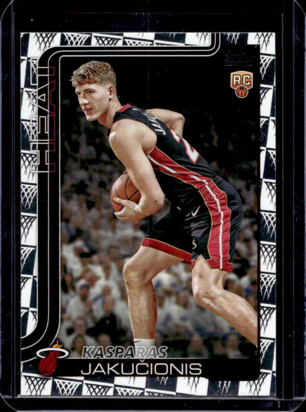2025-26 Topps Kasparas Jakucionis Season Tip-Off RC Rookie #220 Heat