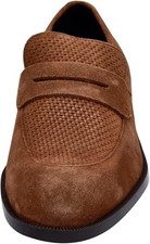 HUGO BOSS Leather Upper Brown Casual Shoes for Men for sale  display picture 2