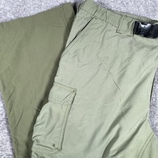 Boy Scouts Uniform Convertible Pants Men  s XL 40x30 Green Cargo-Shows Wear