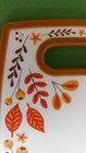 Charcuterie Display Autumn Leaf Design Halloween Party Kitchen Cutting Board — photo 9