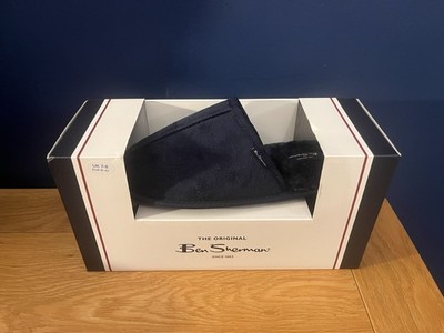 Ben Sherman Country Club Pantolette Hausschuhe für Herren Größe UK 7-8