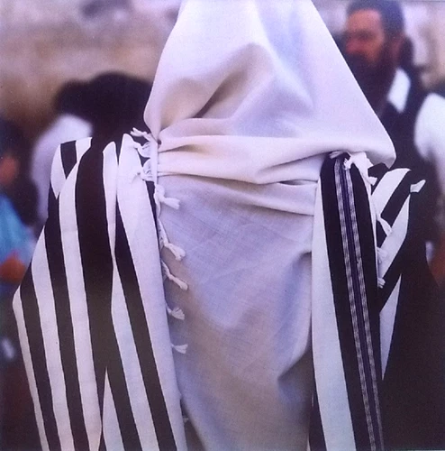 The Tallit, Jerusalem Wailing Wall Cibachrome Print 14/150 Signed, Framed