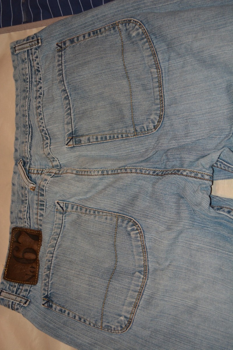 Rare Polo Ralph Lauren No 67 Jeans Distressed Wash Vintage