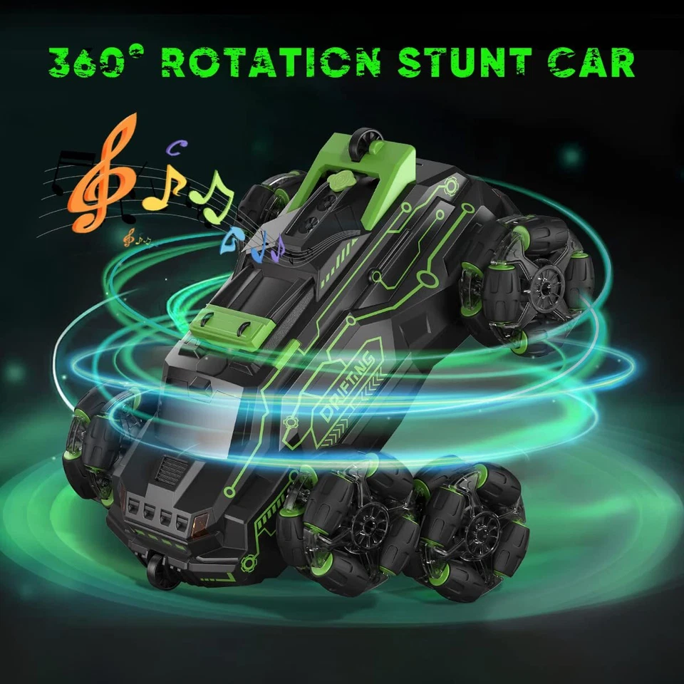 RC Stunt Auto Ferngesteuertes Auto mit Handsteuerung 4WD 360° Kinder Spielzeug - Bild 3 von 4