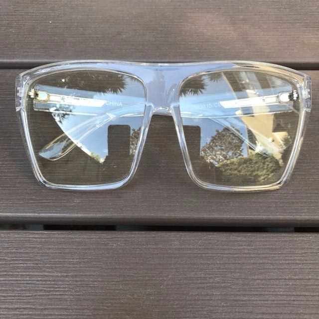 Oversized Mens Large Square Flat Top Fashion Hipster BIG LUX - Foto 5