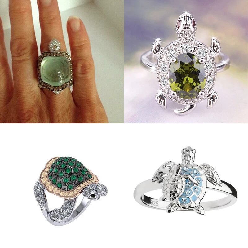 Emerald 2024 turtle ring