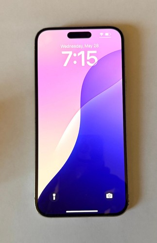 Apple iPhone 15 Plus - 128 GB - Yellow (Unlocked) CRACKED - READ!