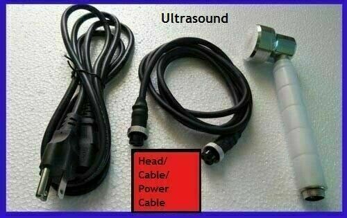 Physiotherapy 1 MHz Ultrasound Therapy Machine/Head 3 Pin /Wire & Power Cable *& - Picture 1 of 7