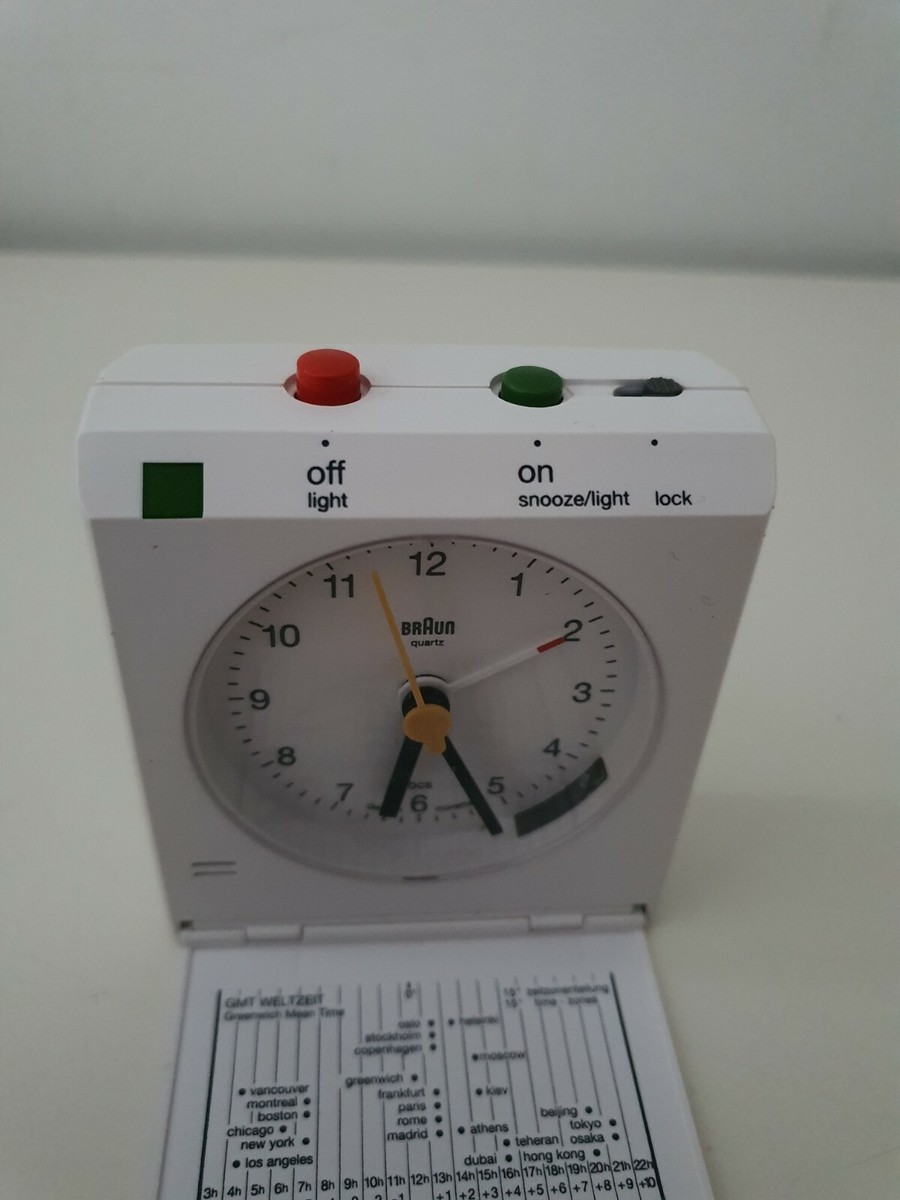 時計 supreme x Braun Travel Alarm Clock 15ss Supreme travel alarm clock SS15 | eBay
