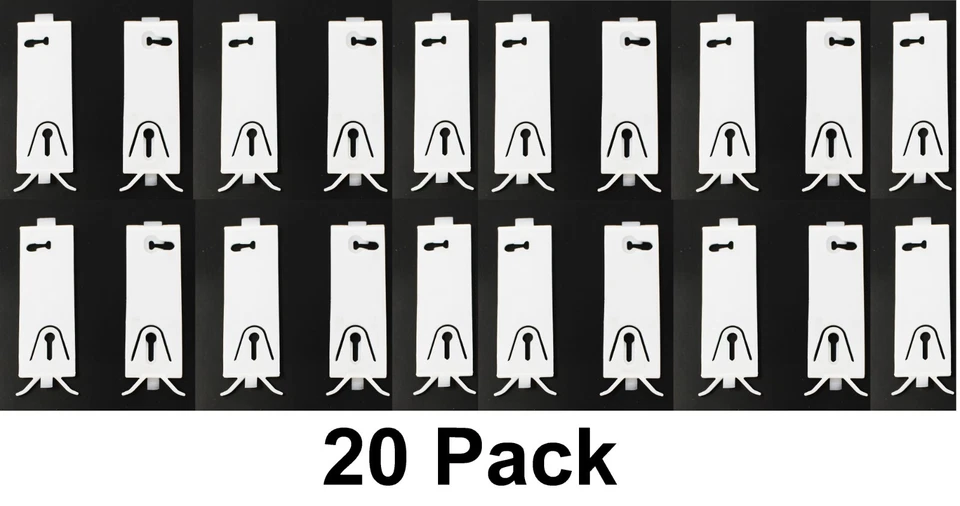 Paquete de 20 clips de retención de molduras exteriores Dodge D-Body Ram #6003519 de repuesto Foto 2 de 4