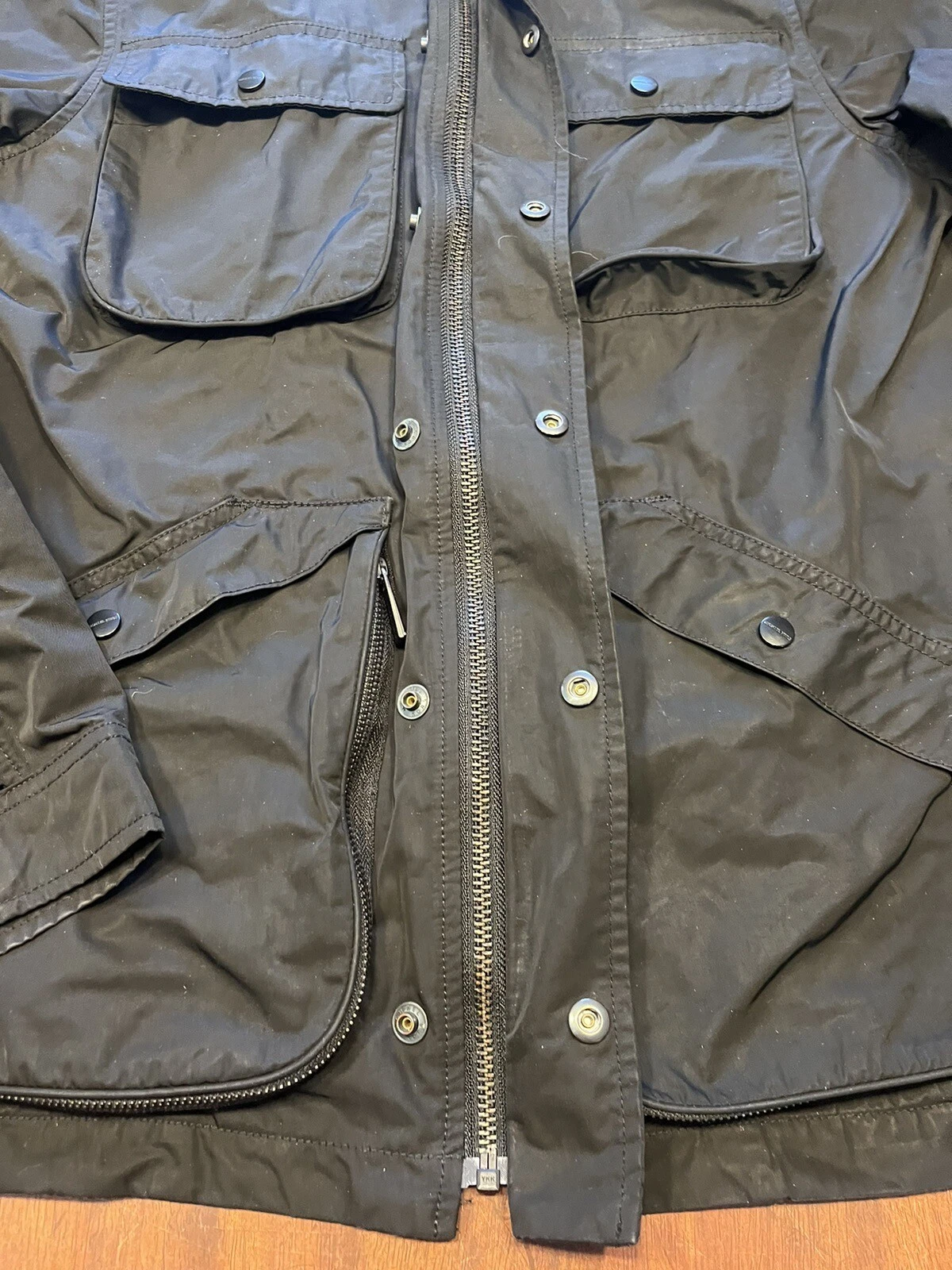 Giacca uomo Michael Kors utility fienile poliestere cappuccio confezionabile