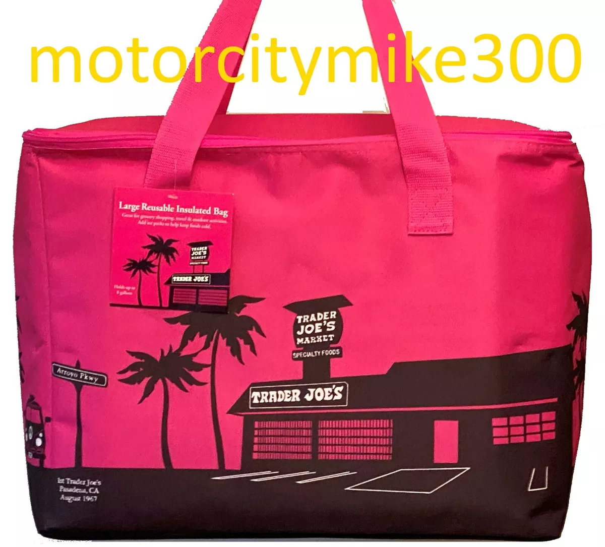 Large insulated tote discount