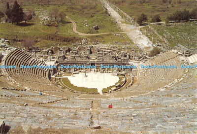 D075724 Efes. Turkiye. Grand Theatre. 41. 54. ap. j. c. pouvait. Ankara Caddesi.