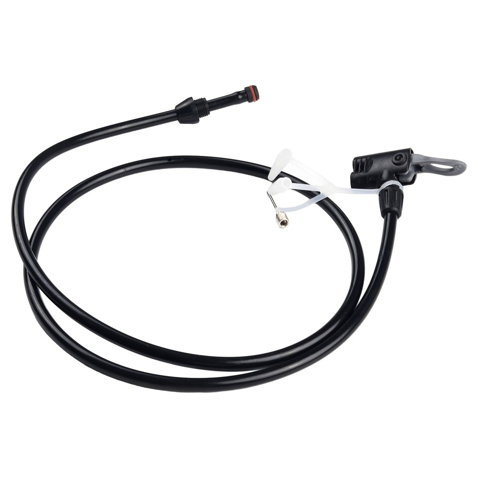 Durable 125cm Bicycle Air Pump Hose Extension Tube Compatible with Most