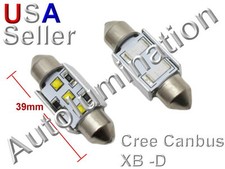 No Error Free Cree Xbd 9w Canbus 39mm Bmw Festoon Dome License Led Light Bulb