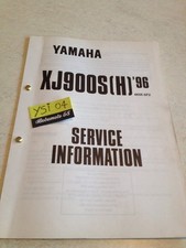 Yamaha XJ900S H 96 XJ900 S XJ 900 Informazioni Tecniche Dati Tecnici