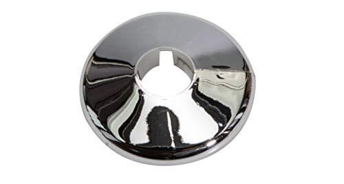 Talon - Click in Pipe Collar - Chrome - 22mm - Pack of 10 - Clicks Into Place - High Grade Polypropylene - for Home Improvement, Plumbing, Pipe Installation - Image 2