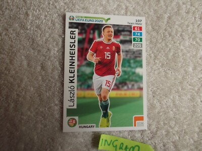 Adrenalyn XL Road to UEFA 2020 ''LASZLO KLEINHEISLER'' #107 Hungary Trading Card