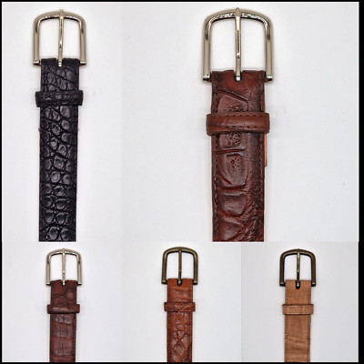 Tecovas Cowboy Western Handmade Alligator Belt  Herren Gürtel