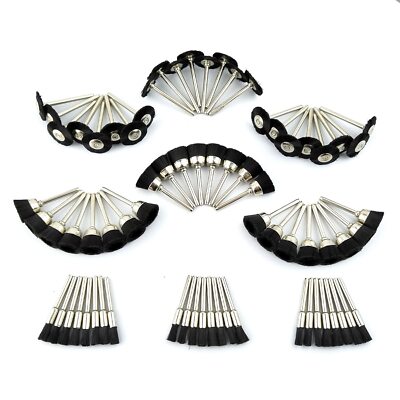Bristle Brush Mini Nylon Brush For Dremel 72 Pack Pen Brush Wheel Brush Cup Brus