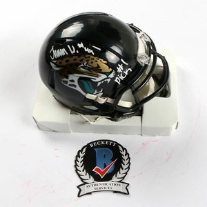 Travon Walker Signed autographed Mini Helmet Jaguars #1 Pick Beckett COA