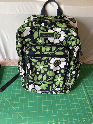 Vera Bradley Leafy Blue and Green Tech Backpack Vera Bradley x Lilo & Stitch Leafy Blooms Bancroft Premium  main image 2