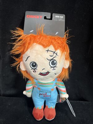 NEW 6'' x 9  CHUCKY GOOD GUYS from ''CHILD'S PLAY'' PET TOY Creepy SQUEAKY Fun