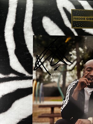 FREDDIE GIBBS signed auto (PINATA) Album Vinyl LP RECORD w/ COA