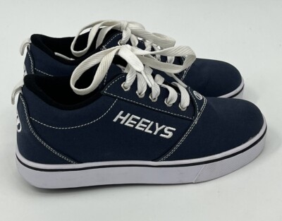 Heelys Skate Shoes Sneakers Navy Canvas Youth Size 5