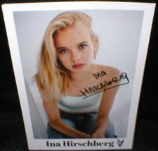 Katharina Ina Hirschberg, Autogramm, original...