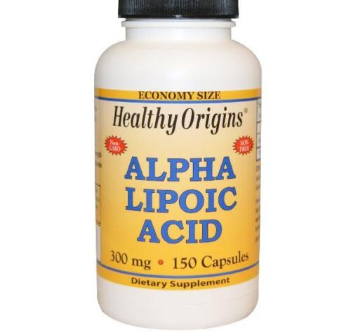 Alfa-liponzuur, 300 mg (150 Capsules) - Healthy Origins € 266,60 /  kg - Photo 1/2