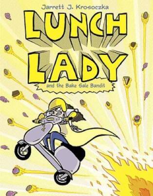 Lunch Lady and the Bake Sale Bandit (Lunch Lady, Book 5) - Paperback - VERY GOOD