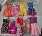 Lot Of 8 Vintage Mattel Barbie Doll Dresses